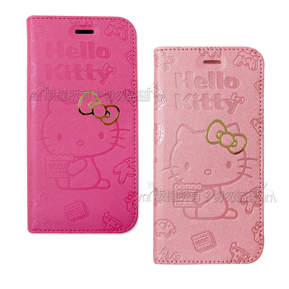 HELLO KITTY iPhone 6s 4.7吋 甜心金莎皮套