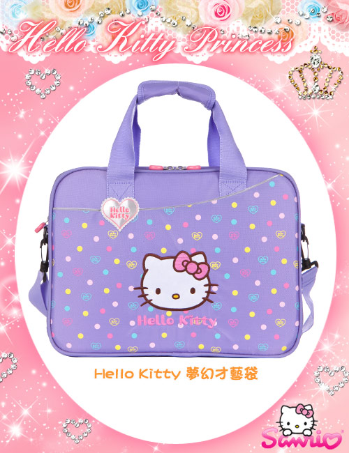 IMPACT X HELLO KITTY-輕量才藝袋-粉紫IMKT006LP