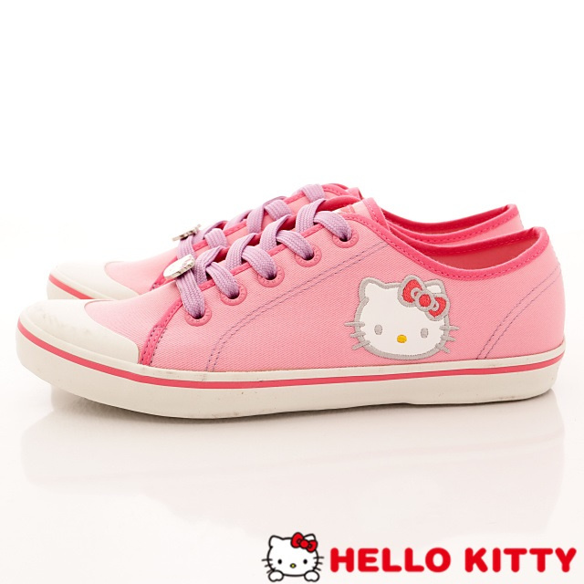 Hello Kitty-凱蒂休閒帆布款-NI10823粉(女段)