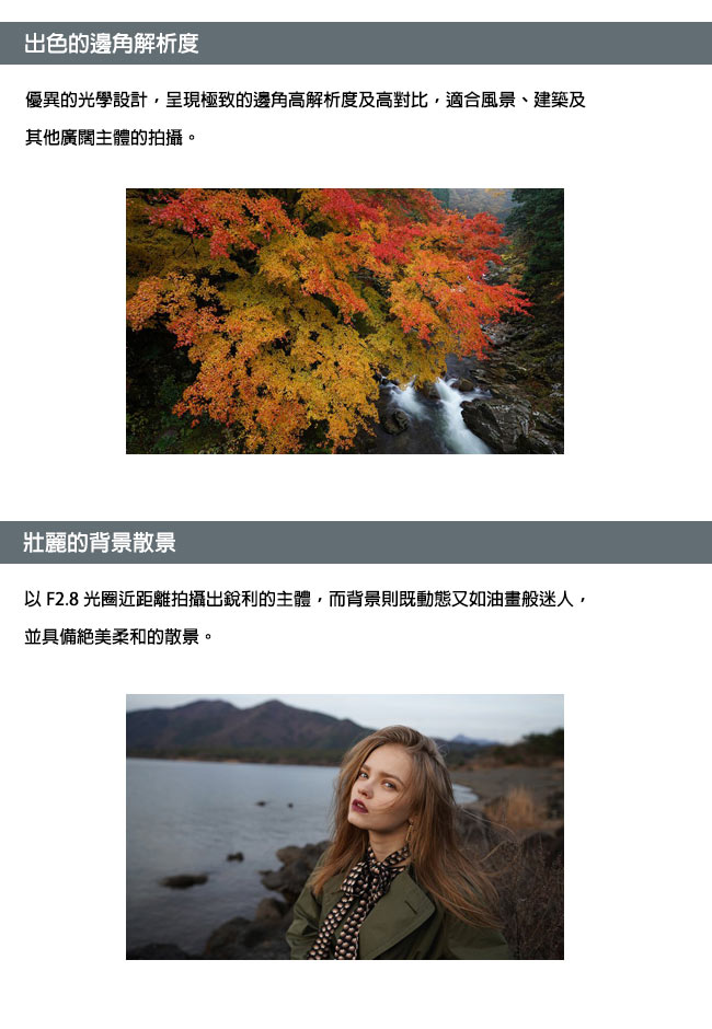 SONY FE 16-35mm F2.8 GM (SEL1635GM) 廣角變焦鏡頭/公