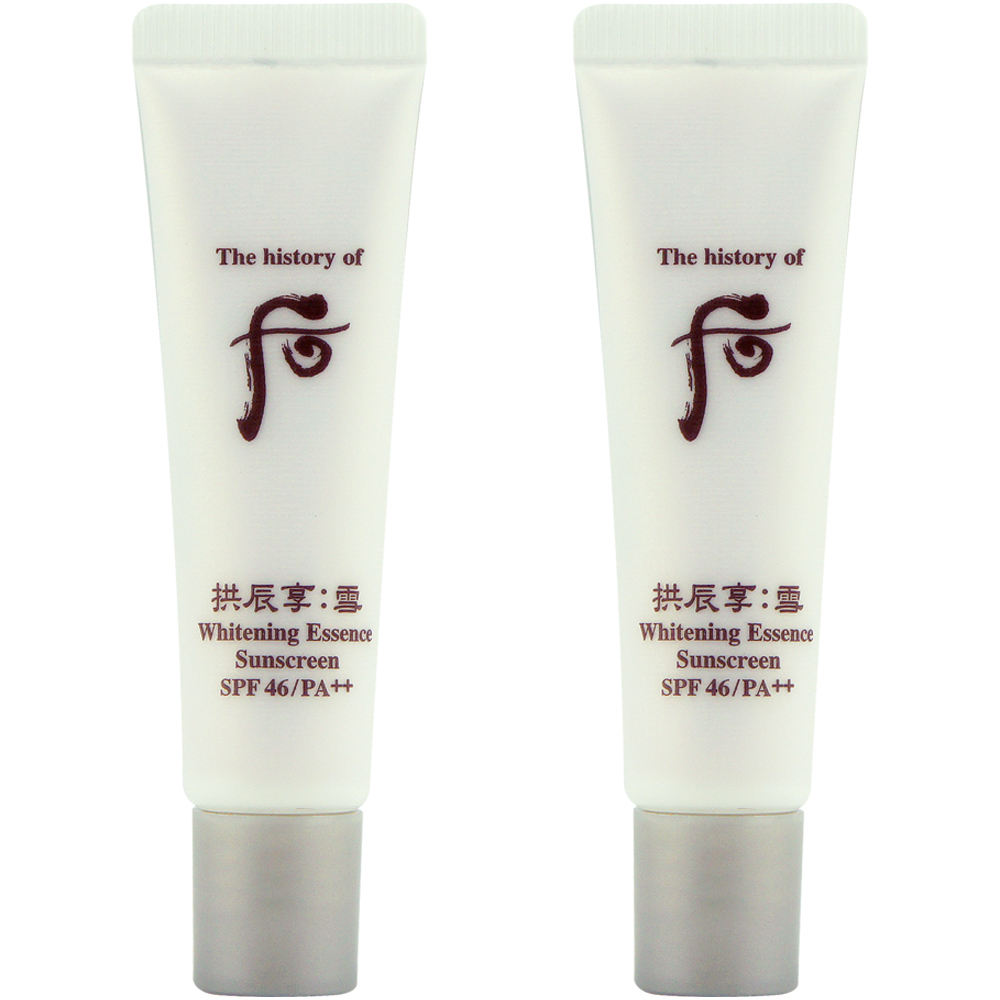 Whoo 后 拱辰享淨透全能防曬乳〈SPF46/PA++〉6ML x 2