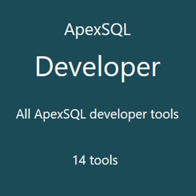 ApexSQL Developer (資料庫開發工具) 單機版(下載版)