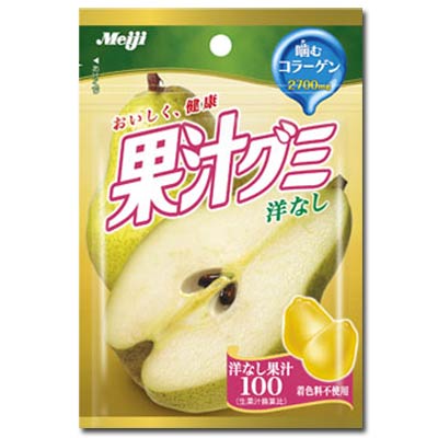 《明治》果汁QQ軟糖-洋梨(51g)