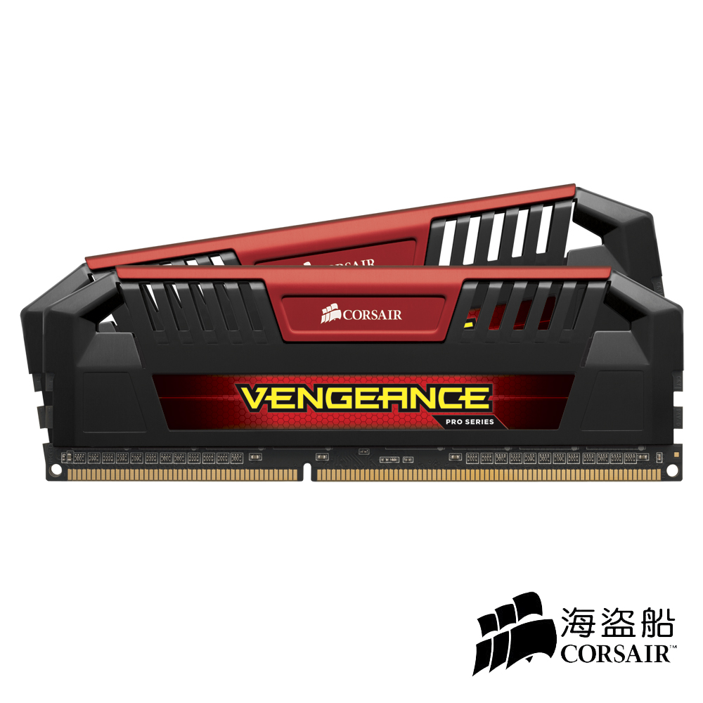 CORSAIR 復仇者Pro系列 DDR3-1600 8G(4GX2) CL9