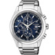 CITIZEN 星辰錶  光動能超級鈦計時腕錶-藍/43mm product thumbnail 1