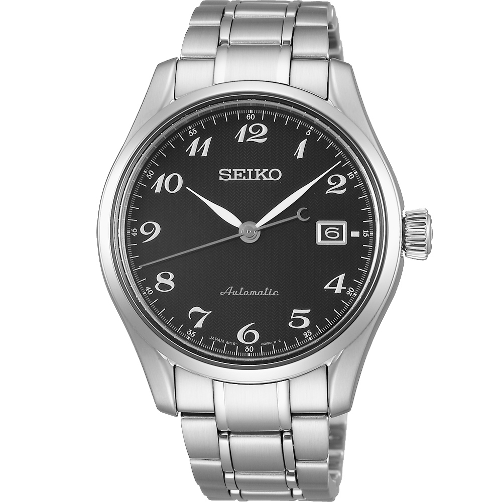 SEIKO Presage 6R15領導者機械錶(SPB037J1)-黑/40.5mm