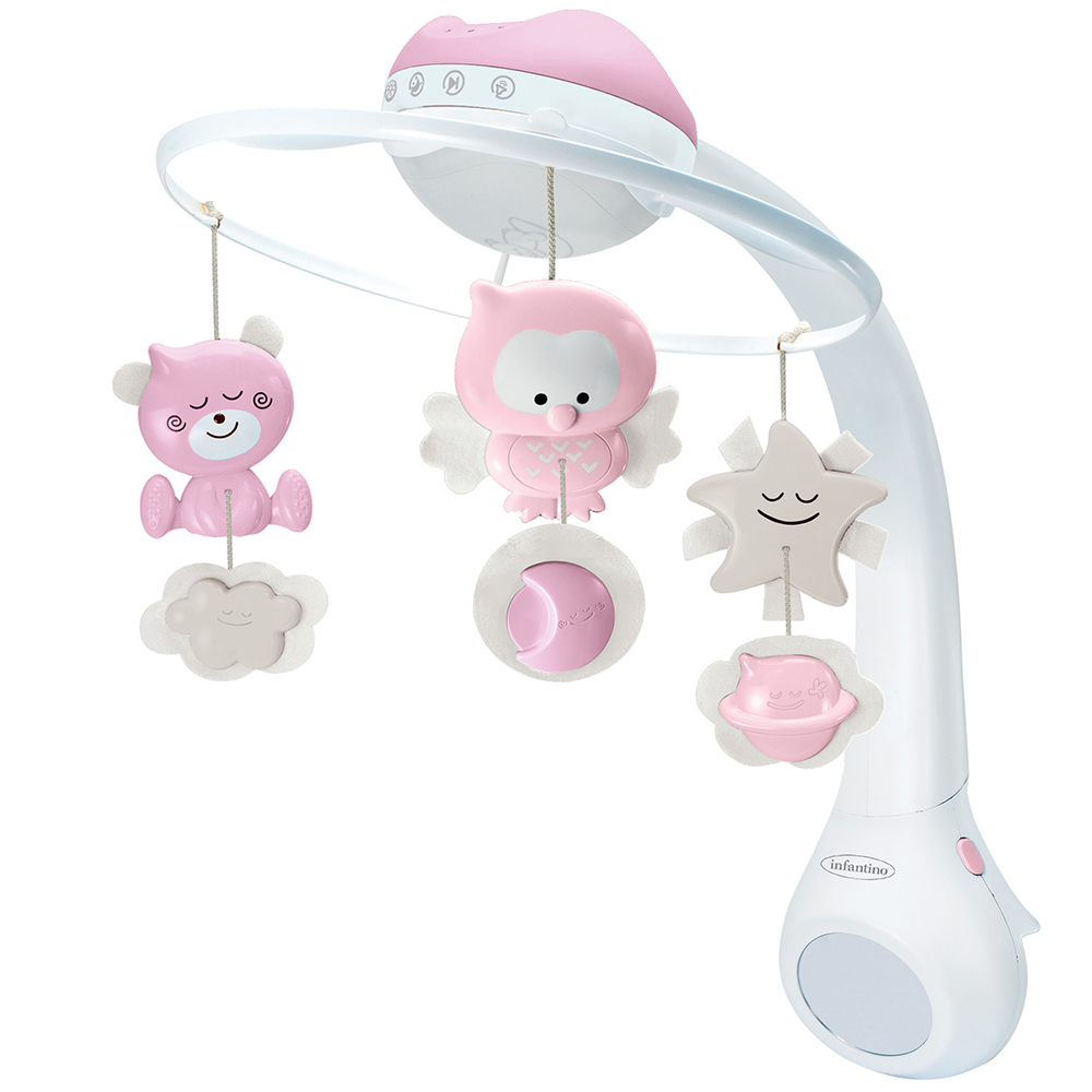 Infantino  三合一星空投影安撫音樂吊鈴(共2色) product image 1