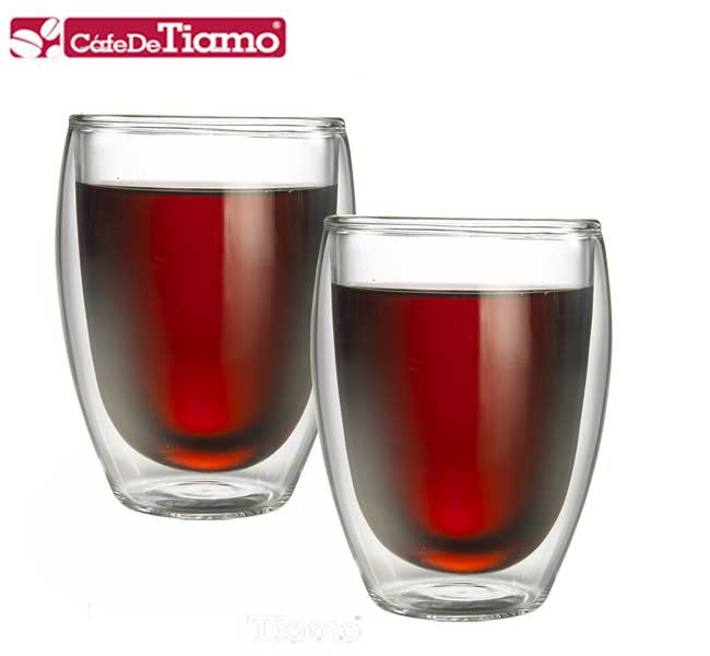 Tiamo 玻璃杯 360cc/2入 (HG2233)