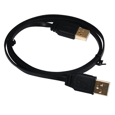 i-gota【愛購它】 超薄型USB 2.0 A公- A公 電腦傳輸線(1M)