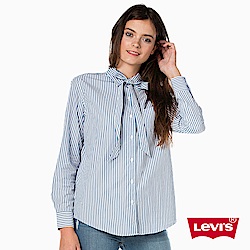 Levis 女款長袖襯衫 學院風