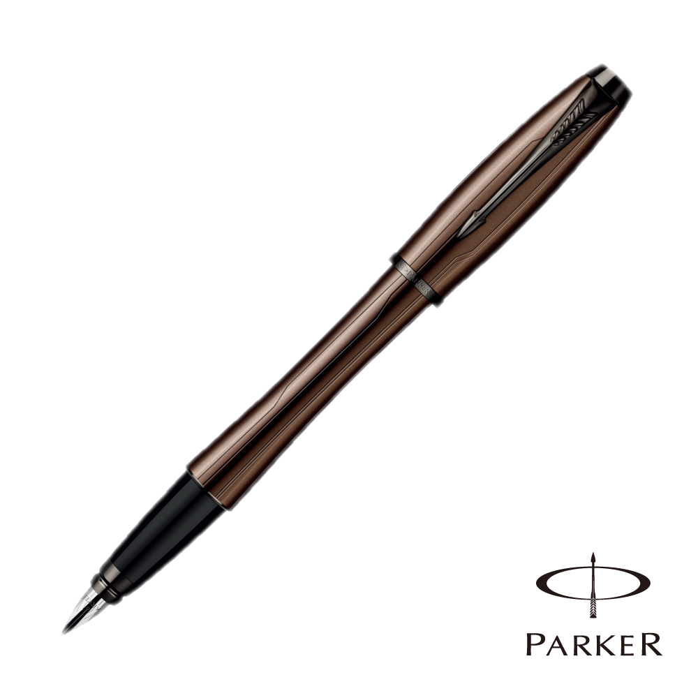 PARKER 派克 URBAN 都會 時尚系列 電路紋(棕) 鋼筆