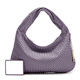 2R 頂級訂製NAPPA羊皮手工梭織彎月包 小版 晶粉紫 product thumbnail 1