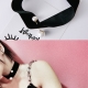 梨花HaNA 華麗生出個性雙珍珠寬緞帶頸鍊CHOKER product thumbnail 1