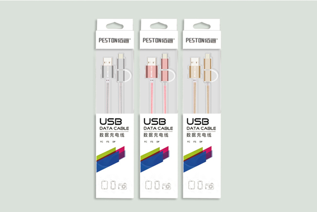 PESTON 二合一 Type C & MICRO USB 充電線 傳輸線 鋁合金接頭