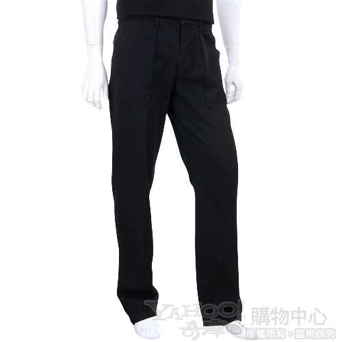 CERRUTI 1881 黑色口袋休閒長褲