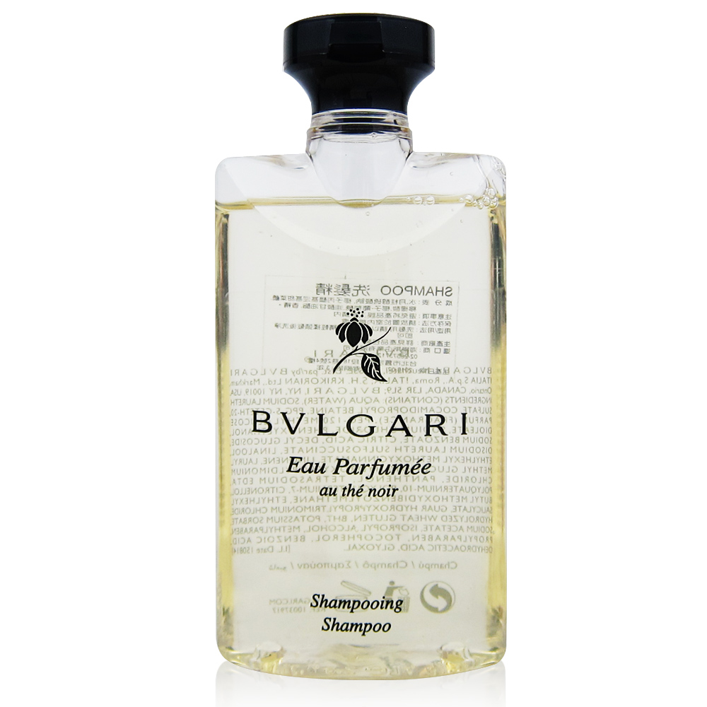 BVLGARI寶格麗 黑茶洗髮精75ml