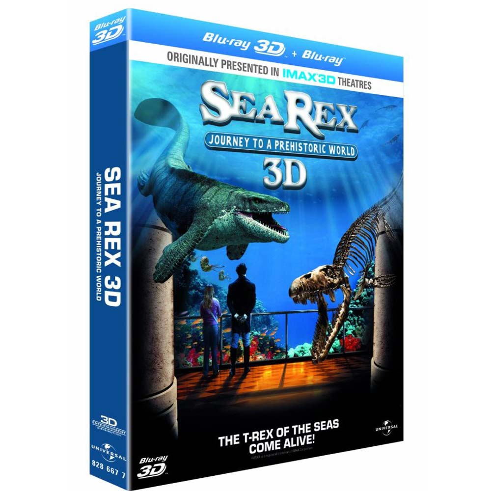 雷克斯海 史前世界  SEA REX  (3D/2D)  藍光 BD