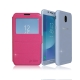 VXTRA Samsung Galaxy J5 Pro 經典金莎紋 商務視窗皮套 product thumbnail 4