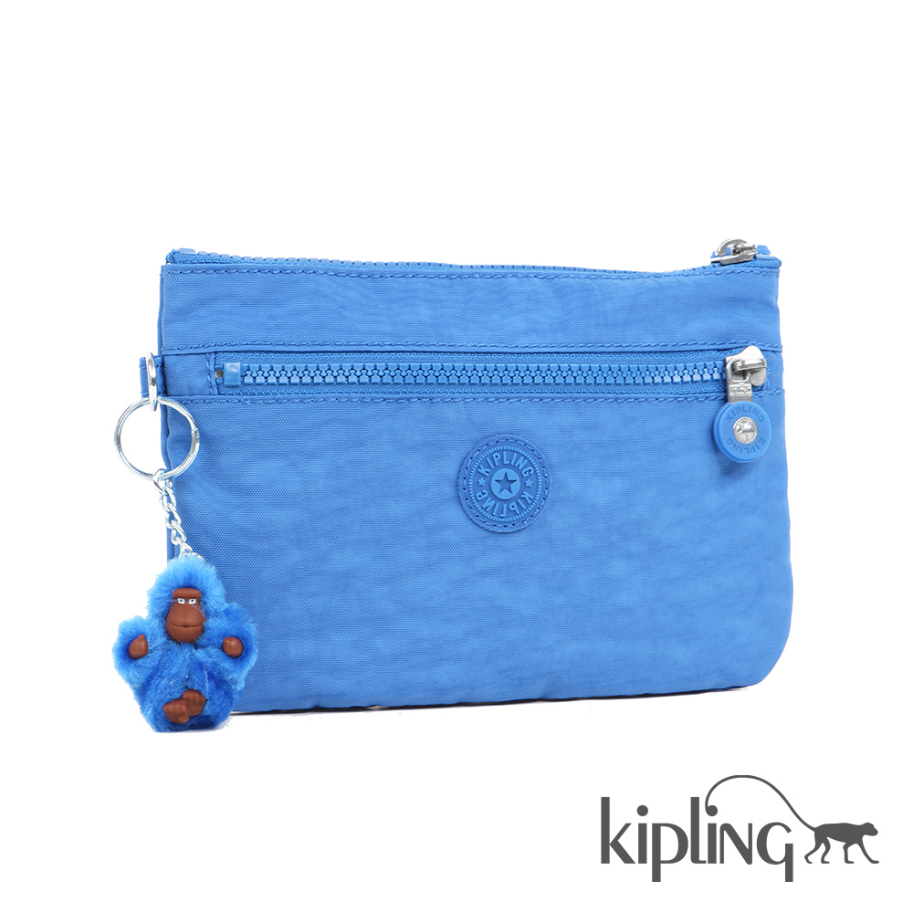 Kipling 零錢包 蔚藍素面