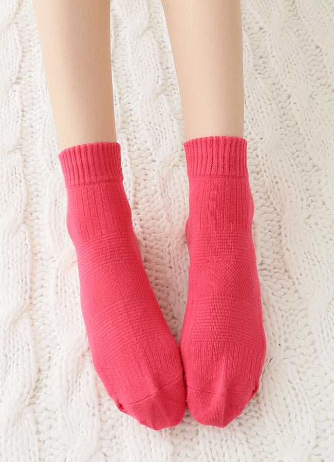 蒂巴蕾Fashionsocks 1/2女襪-壓紋素色
