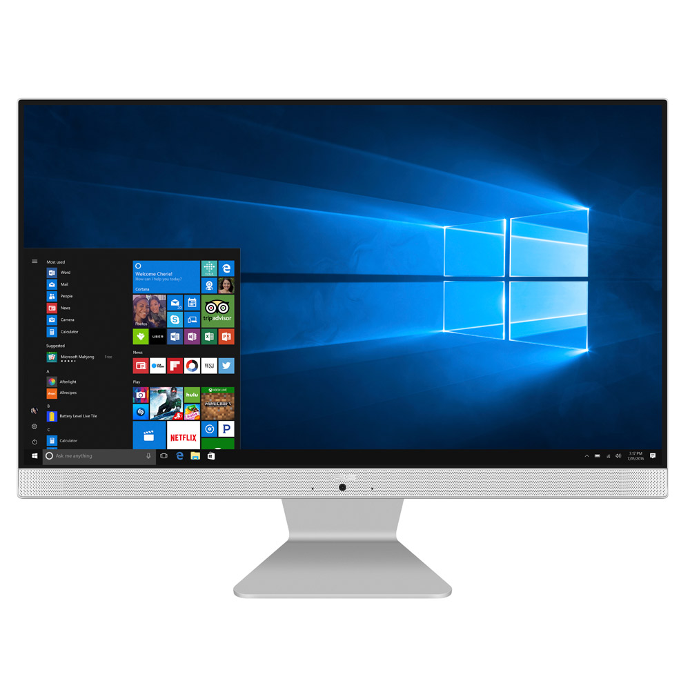 ASUS華碩24型液晶電腦(i3-7100U/1T/4G/FHD/Win10 | AIO桌上型電腦