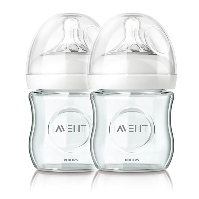 PHILIPS AVENT-親乳感玻璃防脹氣奶瓶組(120ml*2+240ml*4)