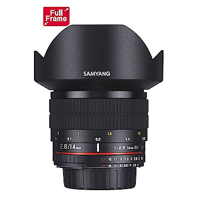 SAMYANG 14mm F2.8 ED 廣角手動鏡頭(公司貨 CANON EF)