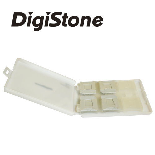 DigiStone 記憶卡多功能收納盒(12片裝)/靚白色 X1