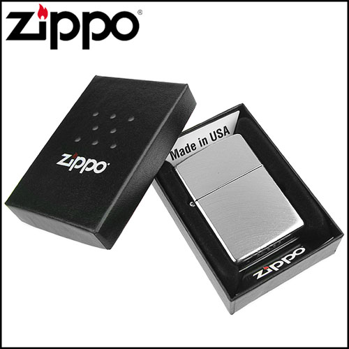 【ZIPPO】美系~Chrome Arch弧形拉絲刷紋鍍鉻打火機