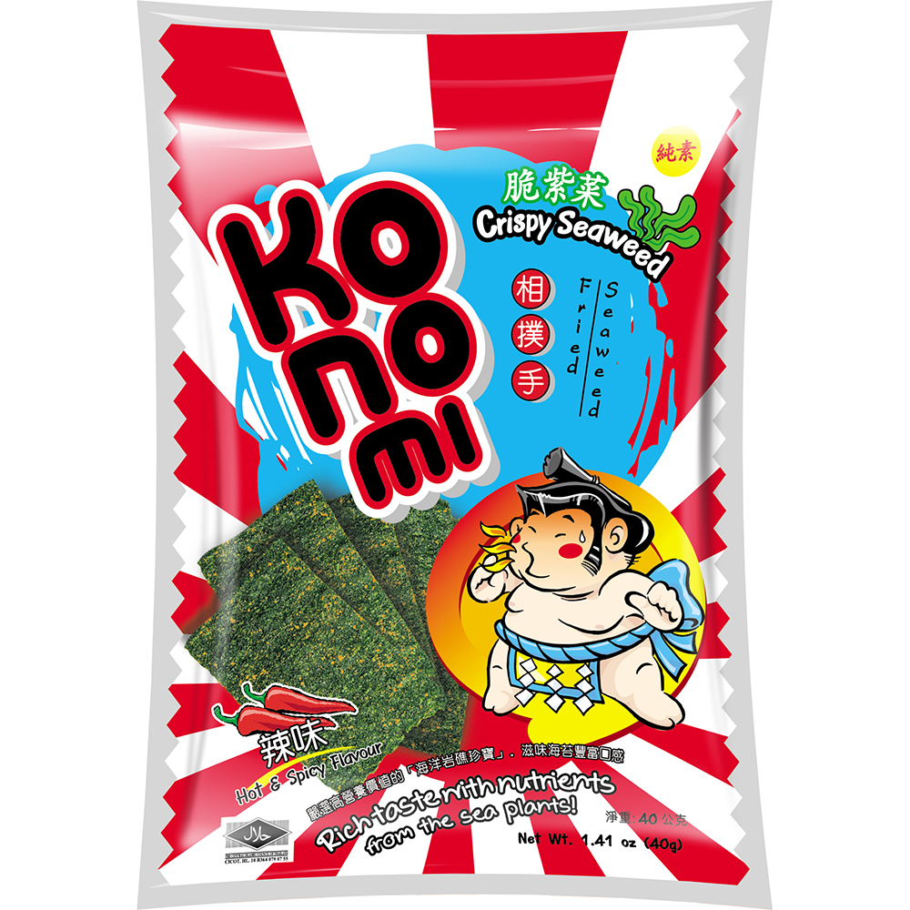 Konomi相撲手 脆紫菜-辣味(40g)