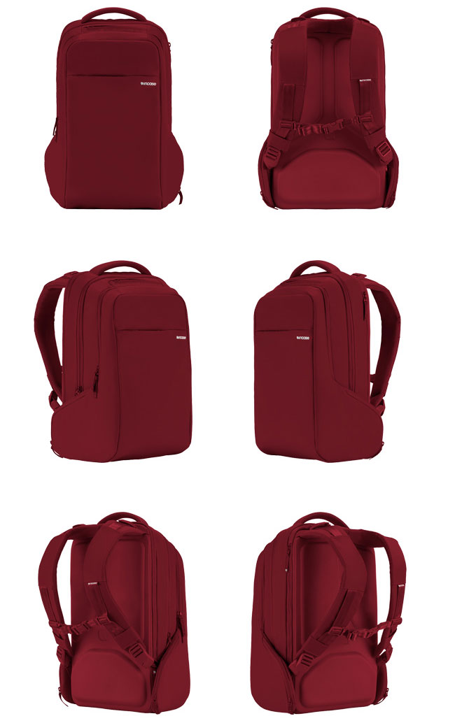 INCASE ICON Backpack 15吋 雙層筆電後背包 (紅)