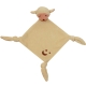 美國MyNatural - 有機棉晚安系列安撫巾White Lamb乳白小羊 product thumbnail 1