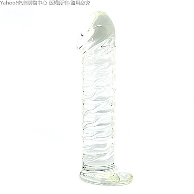 GLASS 巨屌猛男 玻璃水晶後庭冰火棒 Anus 55 情趣用品/成人用品