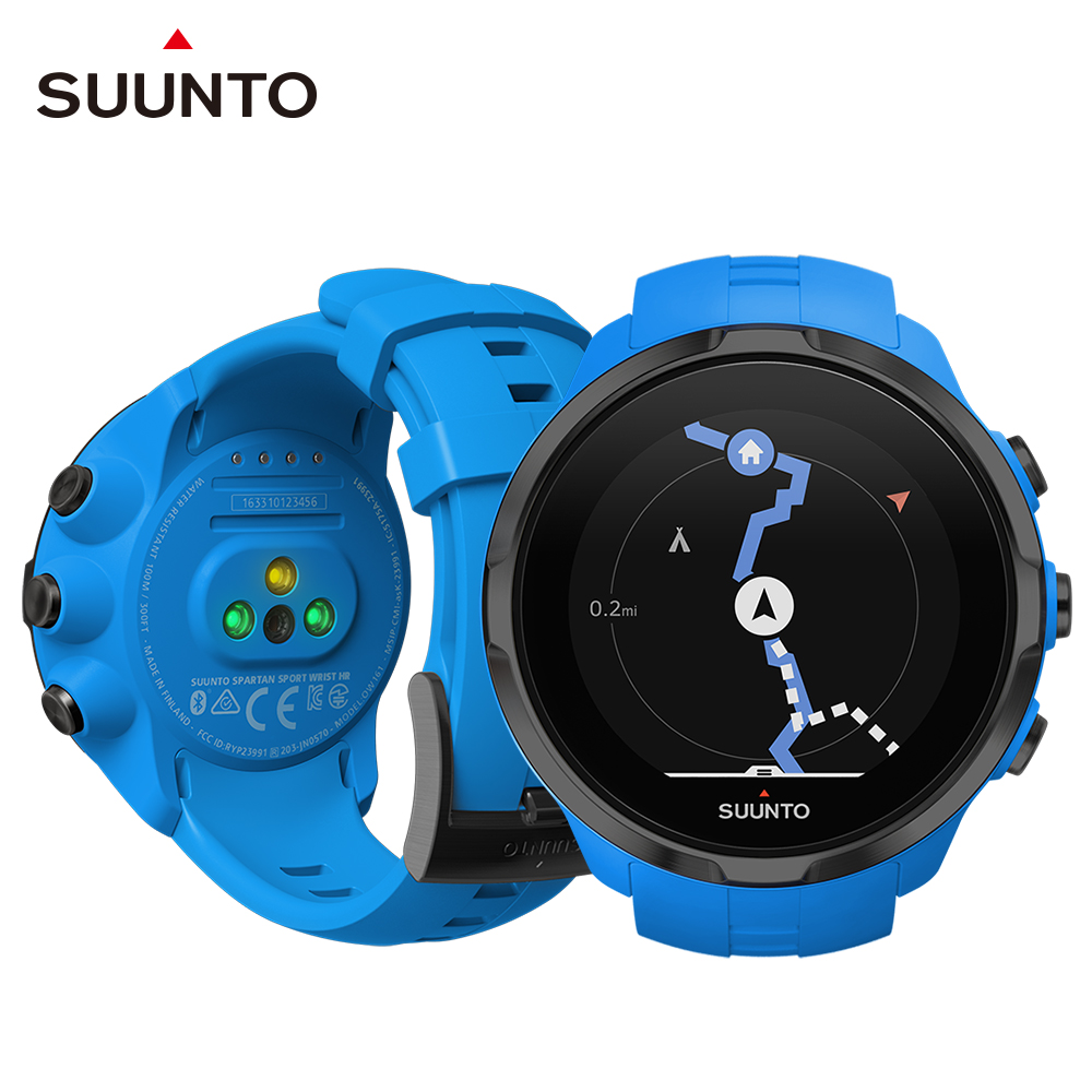 SUUNTO SpartanSportWristHR彩色觸控腕式心率GPS腕錶-經典藍