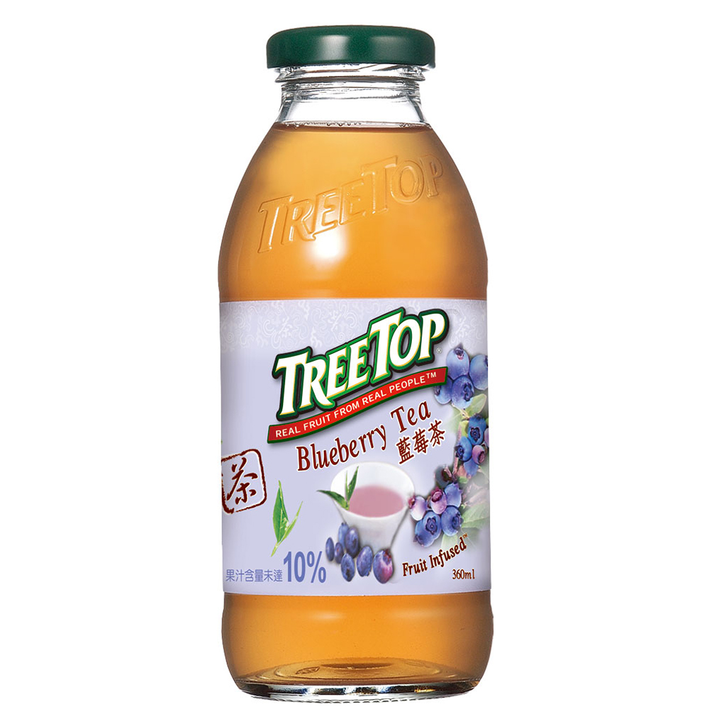 TreeTop樹頂 藍莓茶(360mlx24瓶)