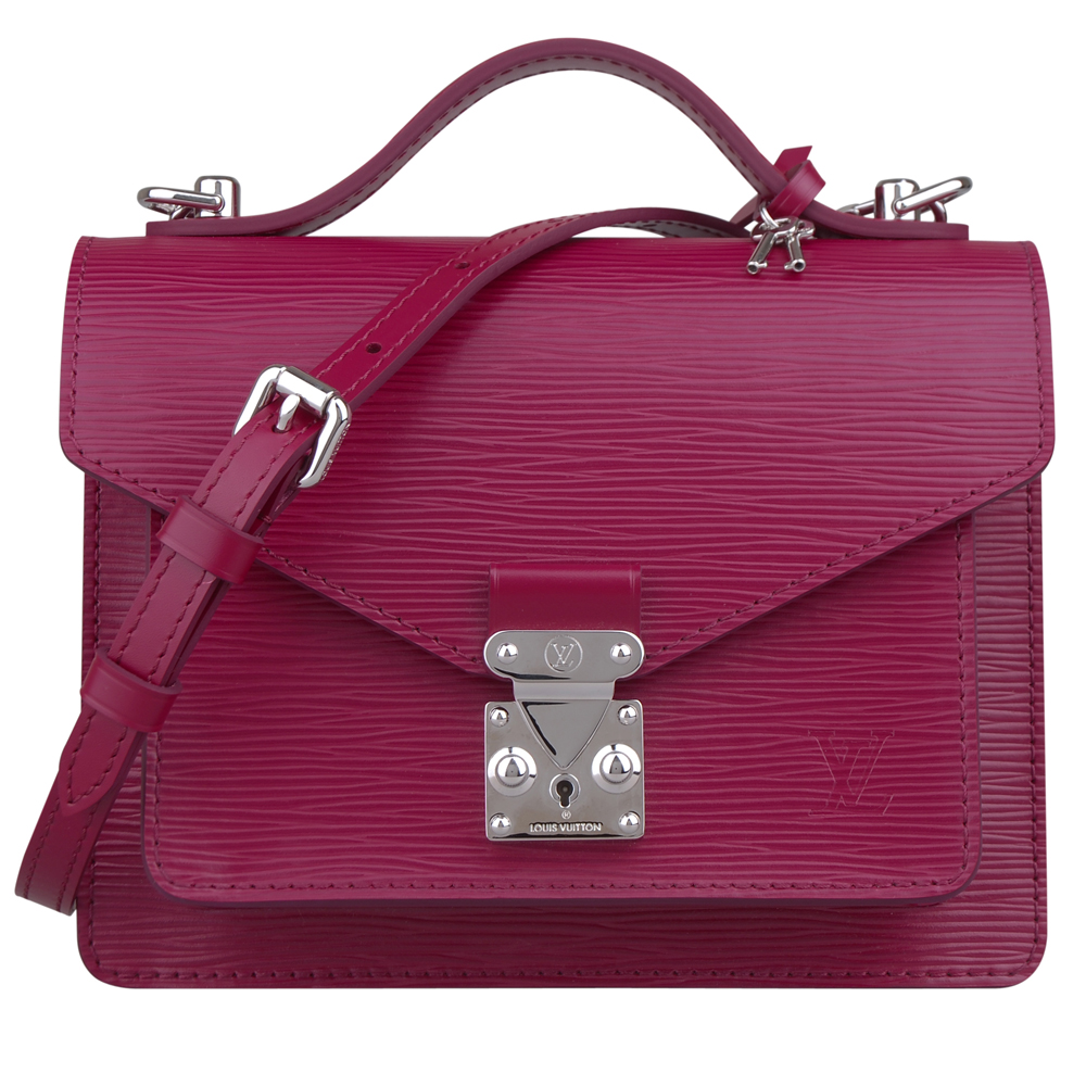 Louis Vuitton Fushia Epi Monceau BB Louis Vuitton