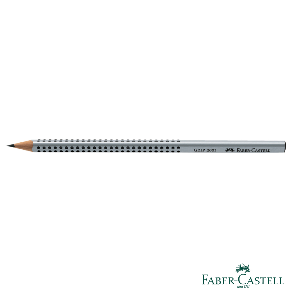 Faber Castell 紅色系grip 01 鉛筆 銀色 B 12支 盒 筆 Yahoo奇摩購物中心