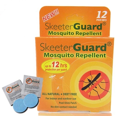 【Skeeter Guard】全世界銷售第一12hr長效防蚊大大貼(30入)