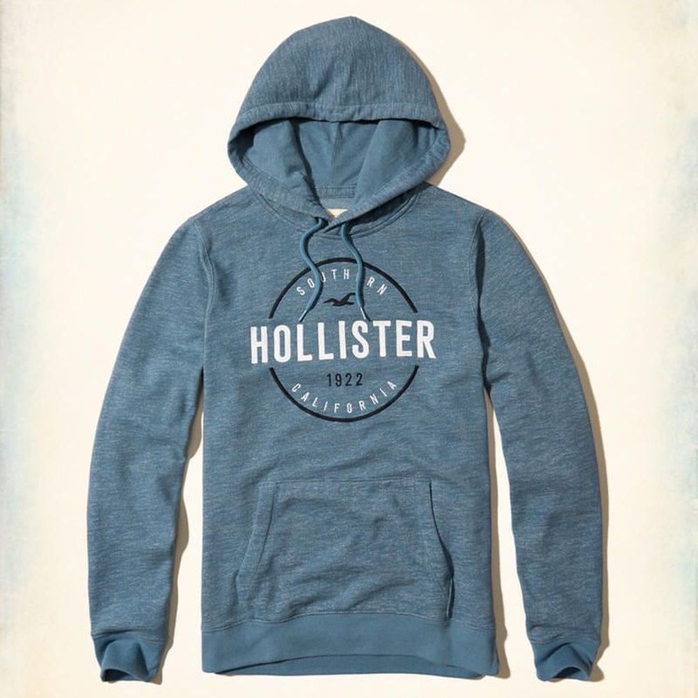 *最低價*<零碼出清> Hollister HCO 長袖 帽T 藍色 0171