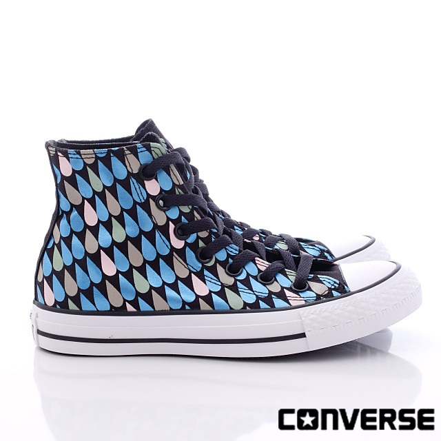 converse-冰心滴紋短筒帆布款-550732C(女段)N