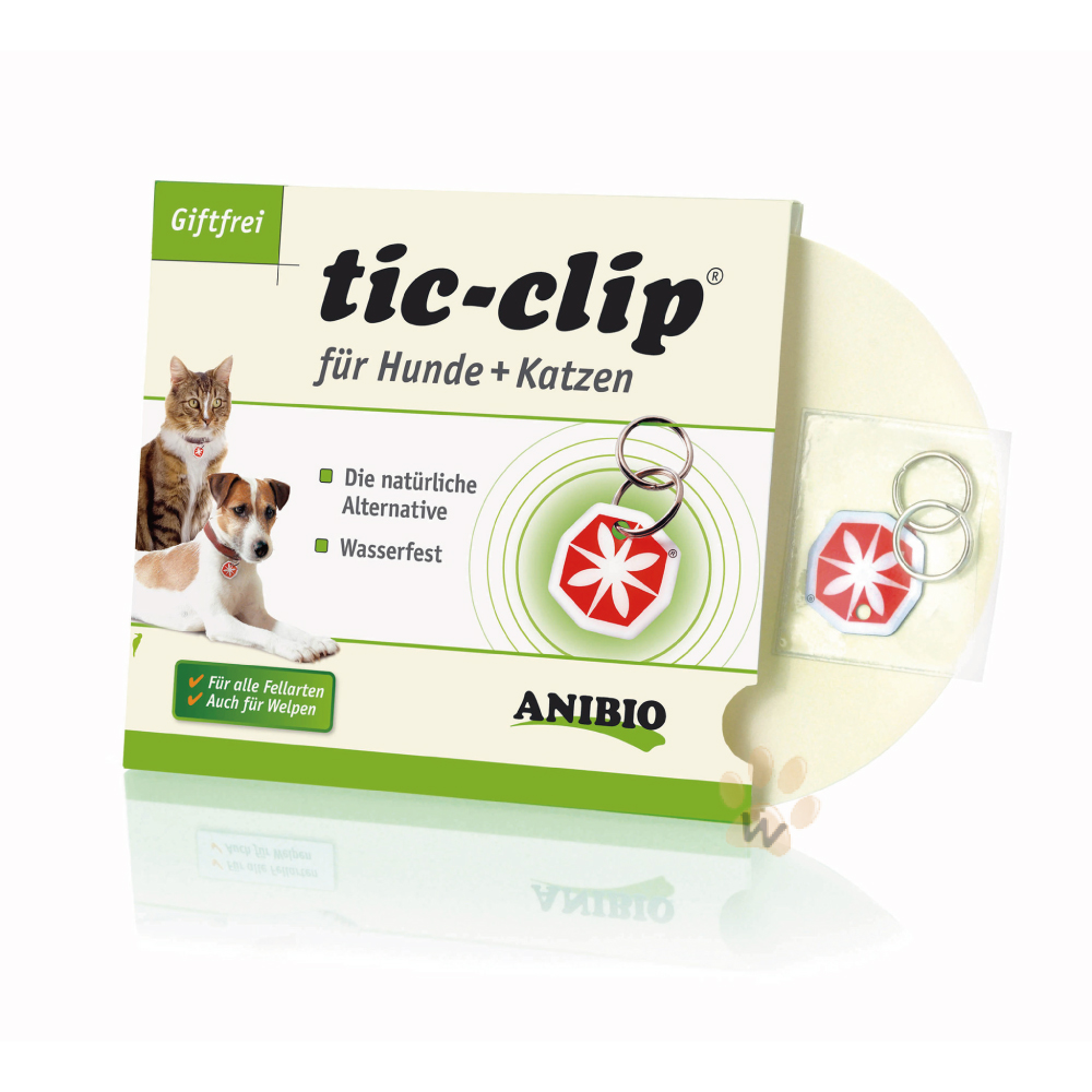 ANIBIO德國家醫寵物保健系統-Tic-clip驅蟲魔力磁