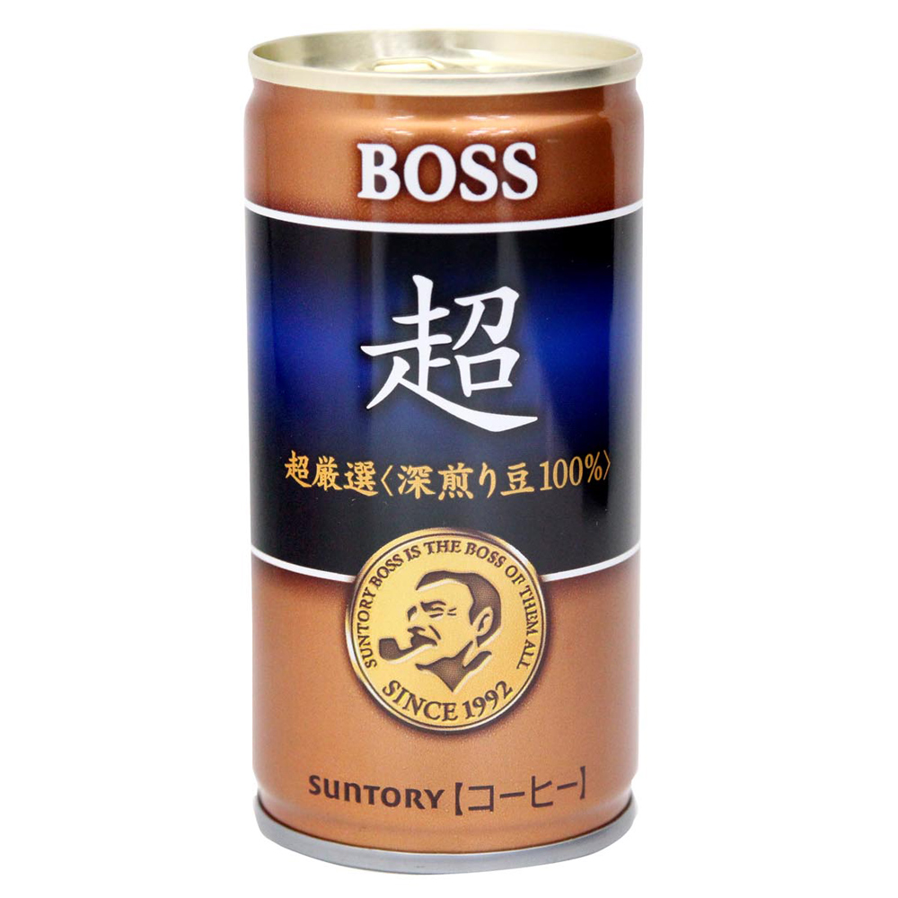 SUNTORY三得利 BOSS咖啡-超深煎(185gx6罐)