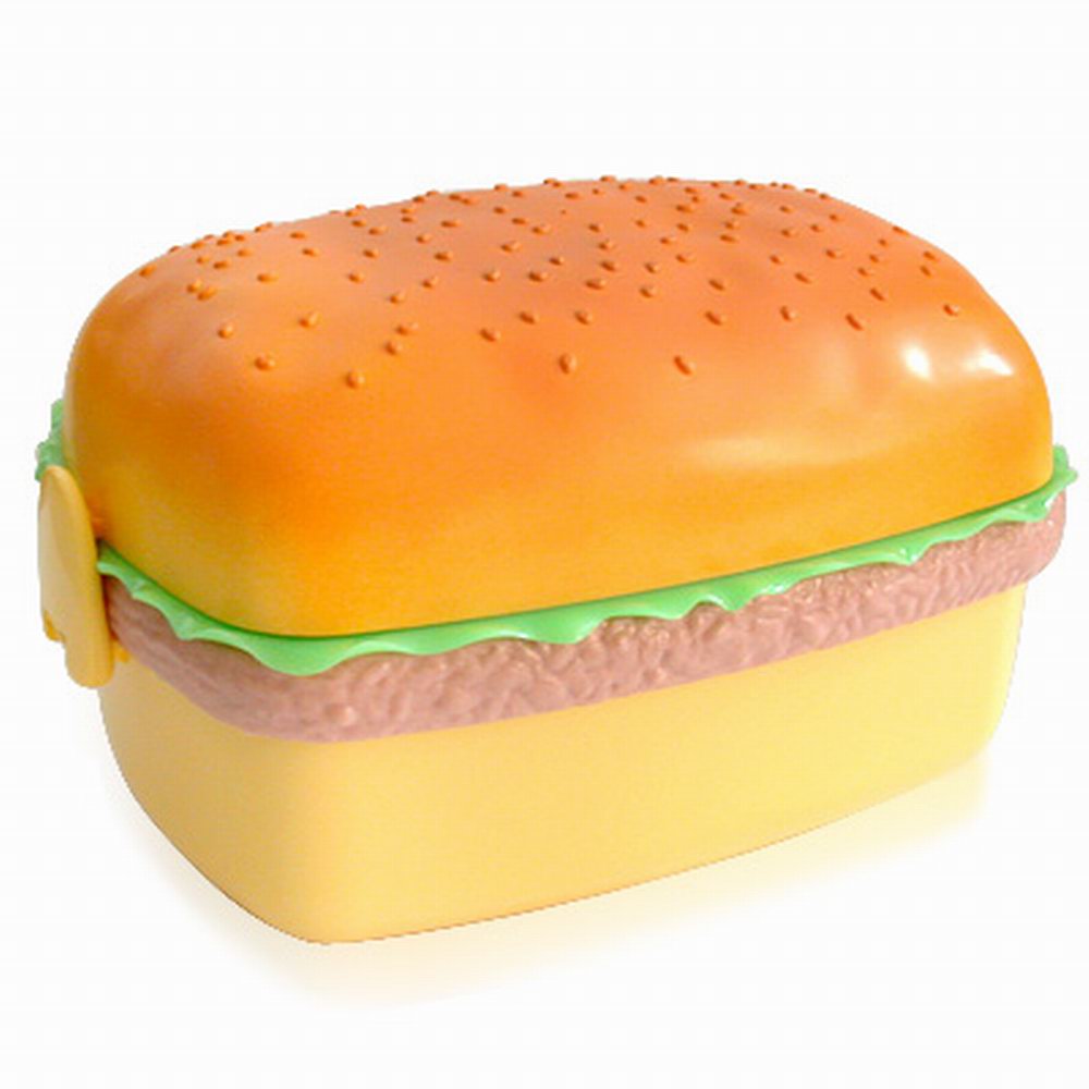 iSFun 美味漢堡 三層便當盒