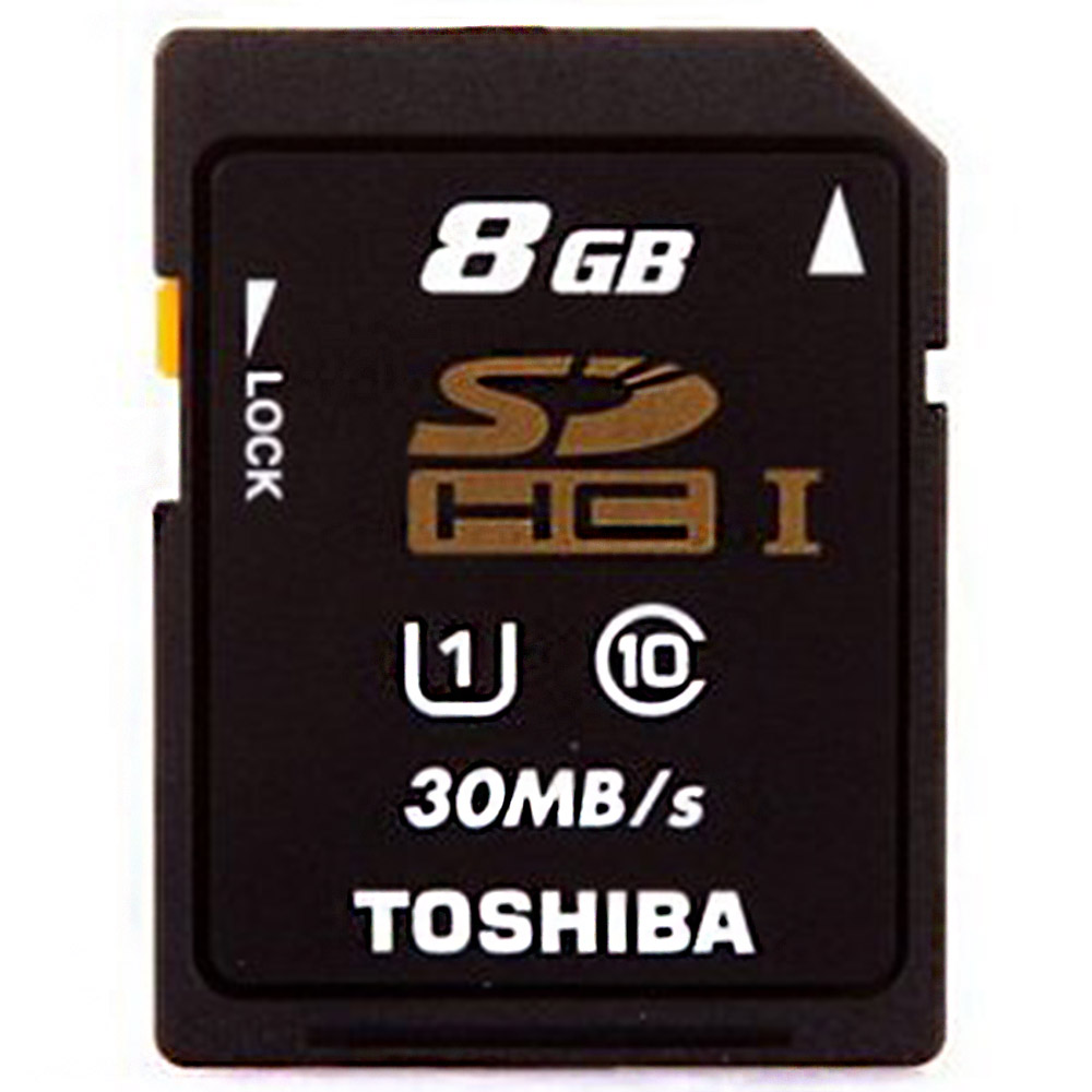 Toshiba 東芝 8GB SDHC UHS-1 Card (Class 10)