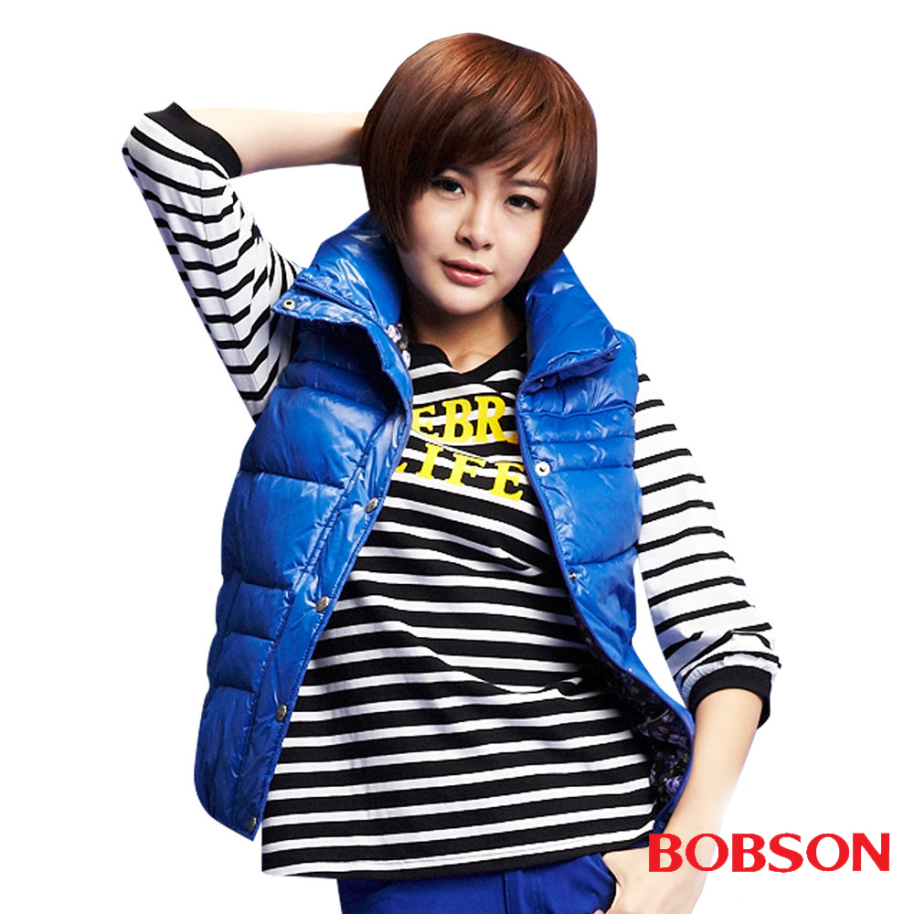 BOBSON 女款絲棉背心