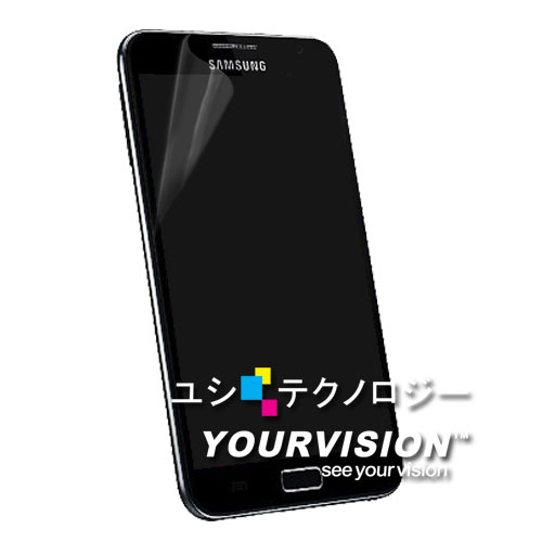 Samsung GALAXY Note N7000 晶磨抗刮高光澤(亮面)機身正面保護貼