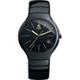 RADO 雷達錶 官方授權(R02) 真我簡約時尚機械腕錶-黑x金色時標/40mm product thumbnail 1