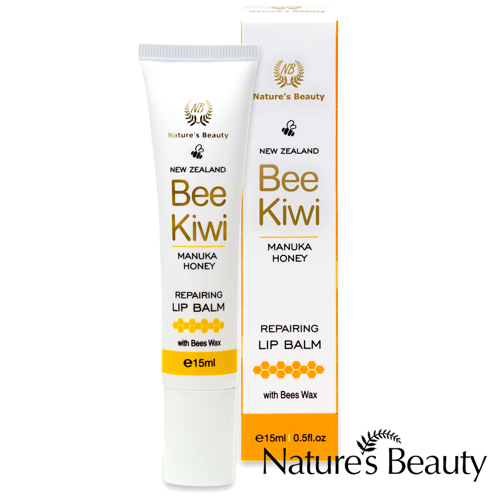 紐西蘭Nature’s Beauty麥蘆卡蜂蜜蜂膠修護潤唇膏(15ml)