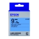 EPSON C53S653406 LK-3LBP粉彩系列藍底黑字標籤帶(寬度9mm) product thumbnail 1