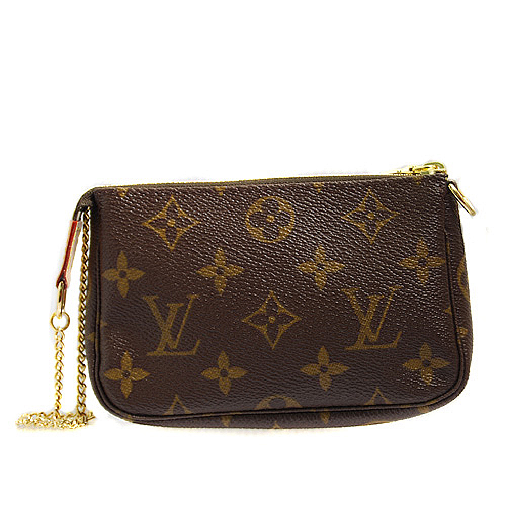 LV  M58009  經典MONOGRAM小手拿/麻將包